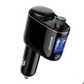 Miniatyrbild 4 av 6: Bil MP3-spelare S-06 (CCHC000001) Bluetooth, 12-24V BASEUS svart