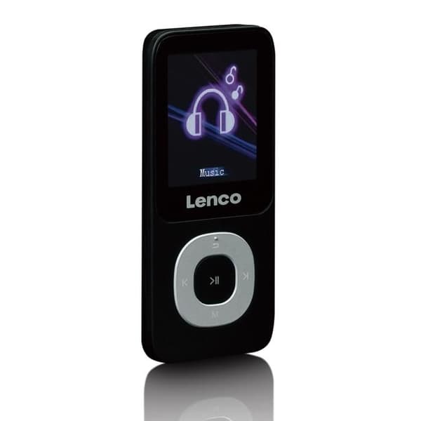 Lenco Xemio-659GY - MP3/MP4-spelare med 4 GB micro SD-kort, grå