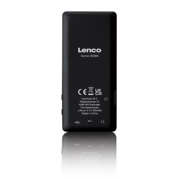 8GB Bluetooth MP3/MP4-spelare - Lenco Xemio-769 Svart-Grå
