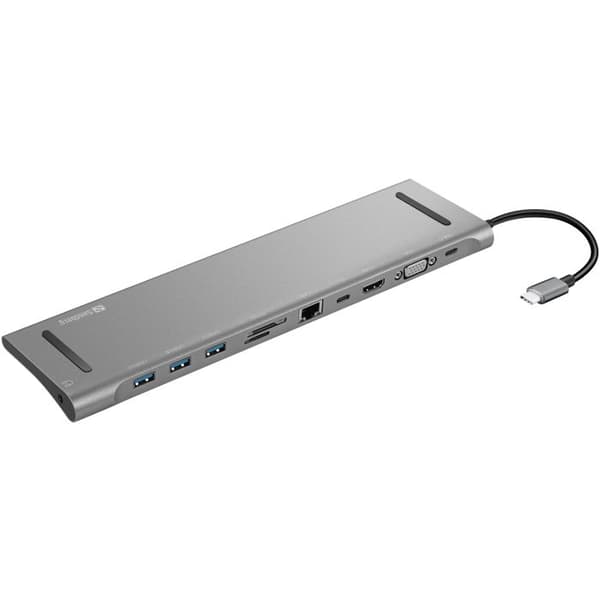 USB-C 10-IN-1 DOCKINGSSTATION SANDBERG 136-31