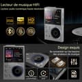 Miniatyrbild 3 av 4: INN MP3 HiFi-läsare 2.4 tum 16GB+16GB MP3 med Bluetooth DSD DAC Audiophile-spelare Li-ion-batteri 1500mAh 10 timmar Pessimist