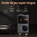 Miniatyrbild 2 av 4: INN MP3 HiFi-spelare 2.4 tum 16GB+16GB MP3 med Bluetooth DSD DAC Audiophile-spelare Lithium-ion-batteri 1500mAh 10 timmar Svart