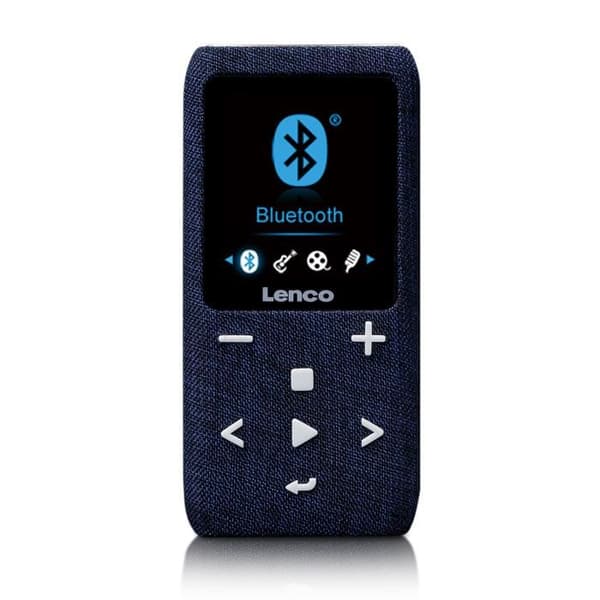 Lenco Xemio-861BU - MP3/MP4-spelare med Bluetooth® och 8 GB micro SD-kort - Blå