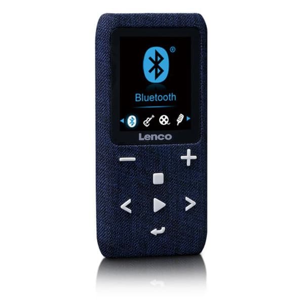 Lenco Xemio-861BU - MP3/MP4-spelare med Bluetooth® och 8 GB micro SD-kort - Blå