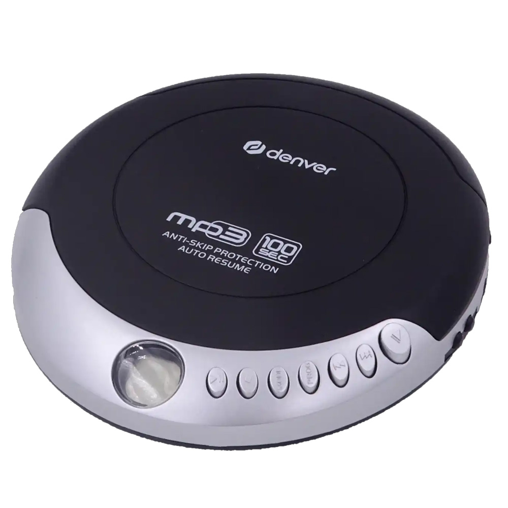 Denver portabel CD-spelare med anti-skip och MP3-stöd