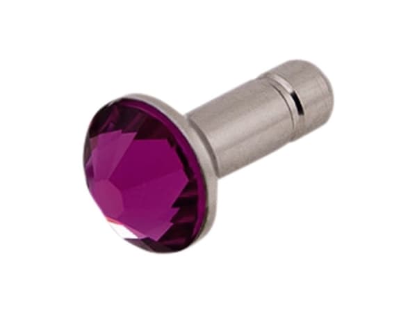 White Diamonds Crystal Pin, Apple iPhone 5, Rosa, 3.5mm, 1 stykker