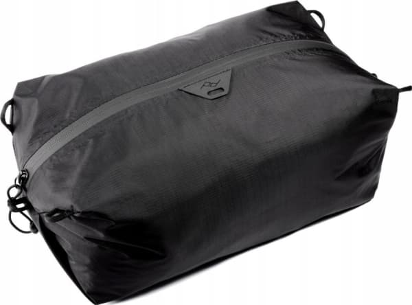 Peak Design Ultralight - Pung - liten - Terra Shell 50D ripstop nylon, ultra-high molecular weight polyethylene fabric - svart