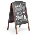 Miniatyrbillede 2 af 8: Tavle, 60x37 cm, Sort/Kaffe