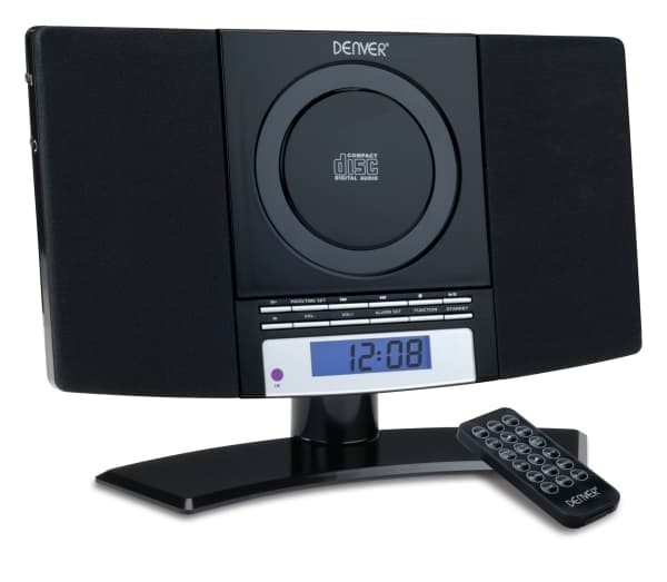 Denver MC-5220 BLACK, Musta, FM, LCD, Sininen, Tauko, Play, Toista kaikki, Toista yksi, Stop, AC