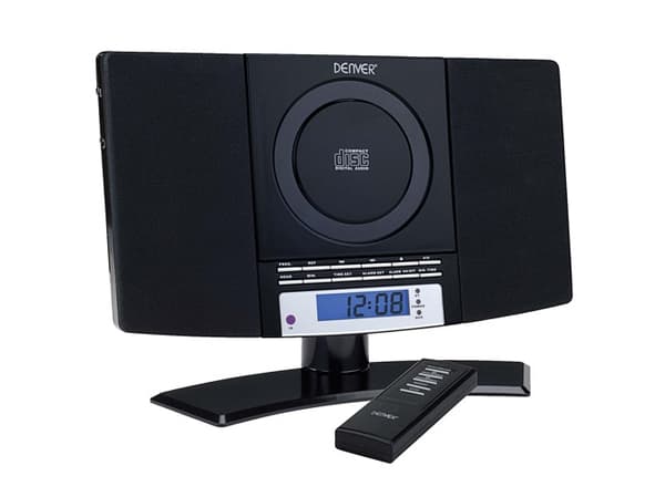 Denver MC-5220 BLACK, Musta, FM, LCD, Sininen, Tauko, Play, Toista kaikki, Toista yksi, Stop, AC