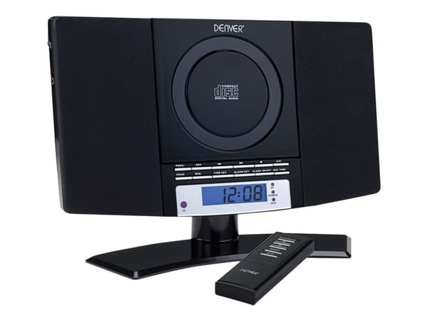 Denver MC-5220 BLACK, Musta, FM, LCD, Sininen, Tauko, Play, Toista kaikki, Toista yksi, Stop, AC