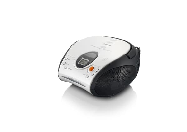 Lenco SCD-24, Digitalt, FM, 87,5 - 108 MHz, Sort, Hvit