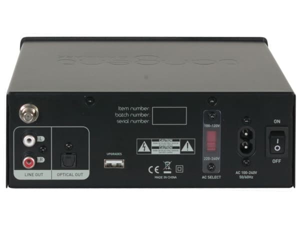 Tangent TUNER II, Sort, DAB+, 110 - 240 V, 0,5 W, 195 mm, 194 mm