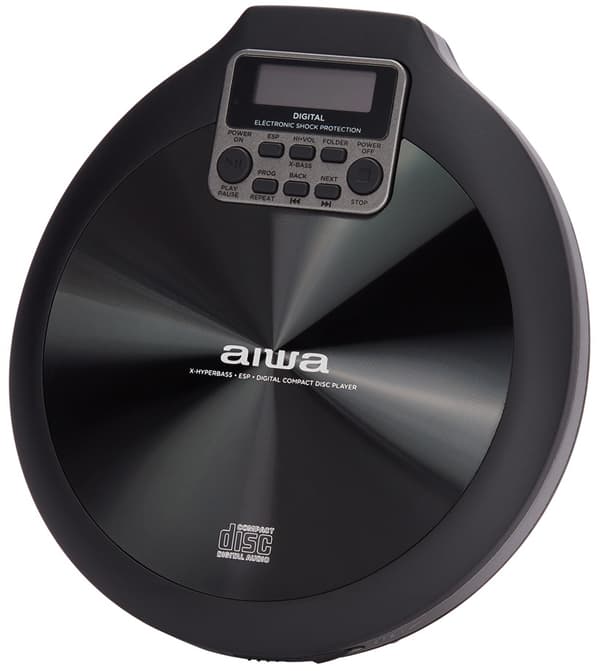 AIWA Portabel CD inbyggladdar