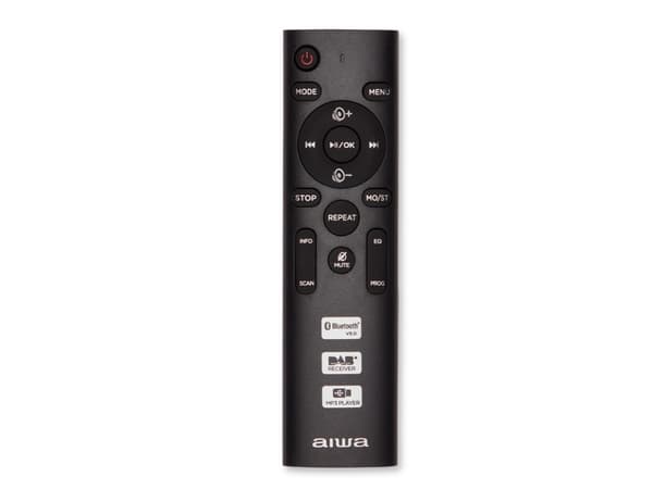 Aiwa BBTC-660DAB/MG, Analog och digital, DAB+, FM, Spelare, CD, Program, Topp