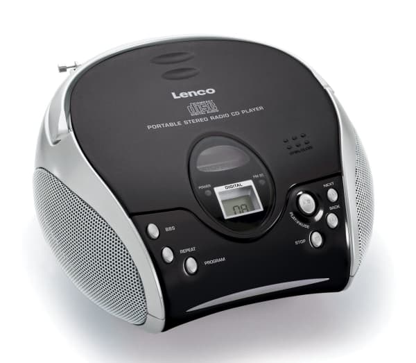 Lenco SCD-24, Digitalt, FM, 87,5 - 108 MHz, Spiller, CD, Tilfeldig, Repeter, Gjenta alt