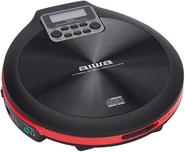 AIWA Portabel CD inbyggladdare