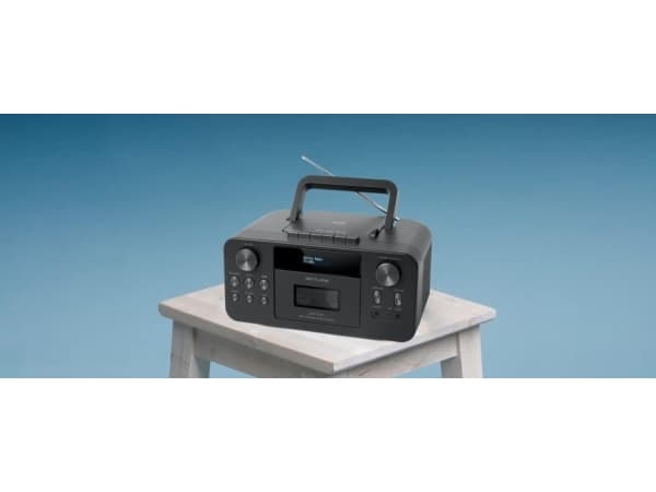 Radioodtwarzacz Muse Muse | Portable CD Radio Cassette Recorder With Bluetooth | M-182 DB | AUX in | Black