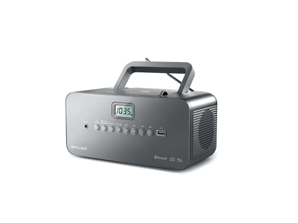 Muse M-30 BT, Digital, FM, MW, PLL, 87.5 - 108 MHz, 522 - 1620 kHz, Player, CD, CD-R, CD-RW