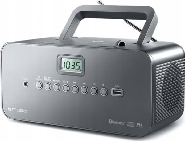 Muse M-30 BT, Digital, FM, MW, PLL, 87.5 - 108 MHz, 522 - 1620 kHz, Player, CD, CD-R, CD-RW