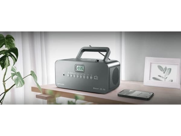 Muse M-30 BT, Digital, FM, MW, PLL, 87.5 - 108 MHz, 522 - 1620 kHz, Player, CD, CD-R, CD-RW