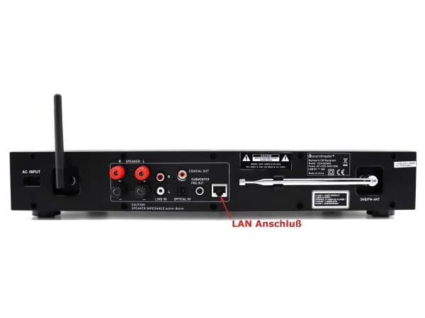 Soundmaster ICD4350SW, Analog och digital, DAB+, FM, Spelare, CD-R, CD-RW, 100 W, LCD