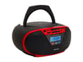 Miniatyrbilde 4 av 5: Aiwa BBTU-400RD portable stereo system Analog &amp; digital 6 W FM Red MP3 playback