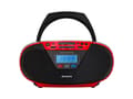 Miniatyrbilde 1 av 5: Aiwa BBTU-400RD portable stereo system Analog &amp; digital 6 W FM Red MP3 playback