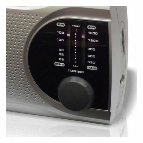 Radio AM/FM Haeger PR-BIB.004B Grå