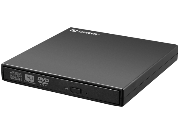 Sandberg USB Mini DVD Burner musta