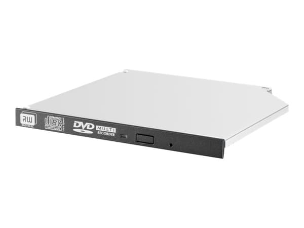 HP 9.5mm SATA DVD-RW JackBlack Gen9 Optical Drive musta, Harmaa