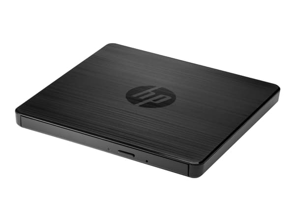 HP Unidad externa USB DVDRW, Musta, Kannettava tietokone, DVD±RW, USB 2.0, 24x, 8x