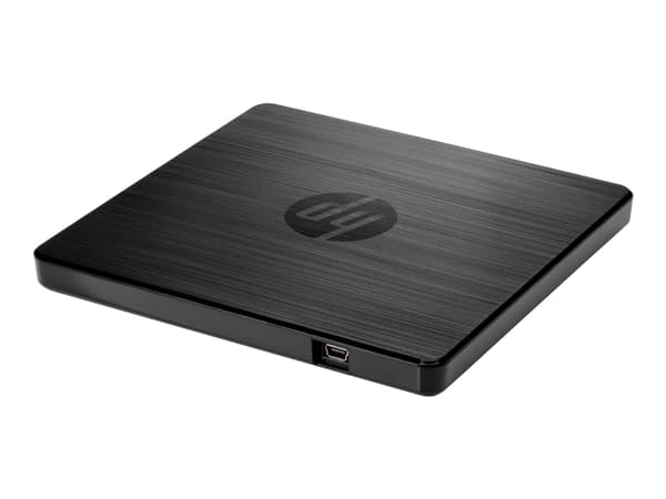 HP Unidad externa USB DVDRW, Musta, Kannettava tietokone, DVD±RW, USB 2.0, 24x, 8x