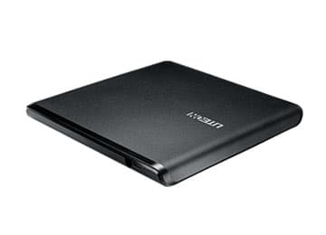 Lite-On ES1, Svart, Låda, Stationär/bärbar dator, DVD±RW, USB 2.0, CD, CD-R, CD-ROM, CD-RW, DVD, DVD+R, DVD+R DL, DVD+RW, DVD-R, DVD-R DL, DVD-ROM, D