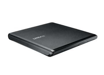 Lite-On ES1, Svart, Låda, Stationär/bärbar dator, DVD±RW, USB 2.0, CD, CD-R, CD-ROM, CD-RW, DVD, DVD+R, DVD+R DL, DVD+RW, DVD-R, DVD-R DL, DVD-ROM, D Svart