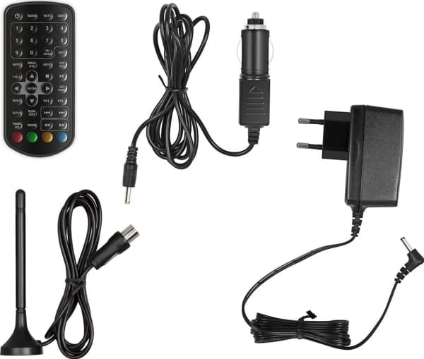 Sencor SPV 7926T, Bärbar DVD-spelare, Cabriolet, Svart, CD-ljud, CD-video, DVD-ljud, DVD-Video, MP3, CD, CD-R, CD-RW, DVD+R, DVD+RW, DVD-R, DVD-RW, D