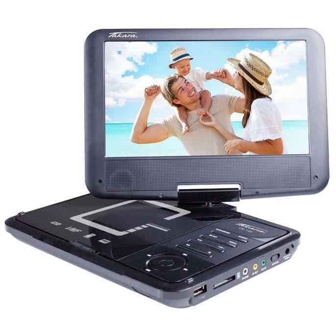 TAKARA VR149B Bärbar DVD-spelare 9 Svart
