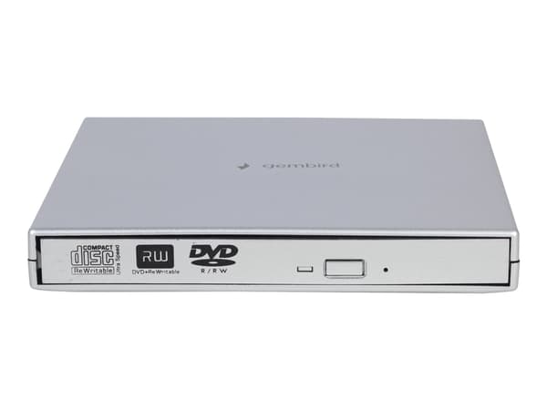 Gembird DVD-USB-02, Musta, Kelkka, ISO 9002 CE, DVD±RW, USB 2.0, CD-DA, CD-R, CD-ROM, CD-RW, DVD+R, DVD+R DL, DVD+RW, DVD-R, DVD-R DL, DVD-RAM, DVD-R