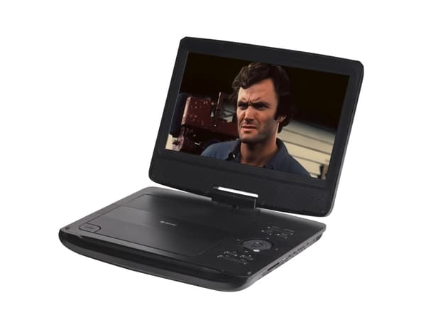 Denver MT-1097, Bærbar DVD-spiller, Tabletop, Sort, DVD-Video, CD, CD-R, CD-RW, DVD, DVD+R, DVD+RW, DVD-R, DVD-RW, 25,4 cm (10")