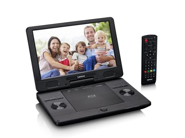 Lenco BRP-1150BK - Blu-ray-spelare - bärbar -bildskärm: 11.5" - svart