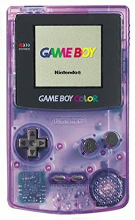 Gameboy Color Basenhet - Clear Purple - Gameboy Color (brugt)