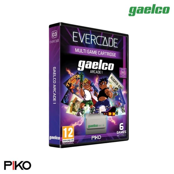 Evercade Gaelco Arcade Collection Cartridge 1