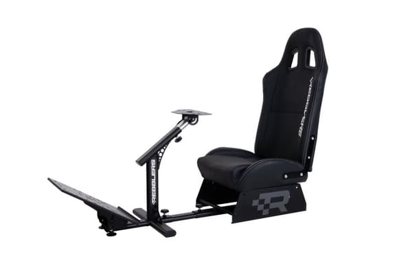 Rebblers GT - Premium universellt stativ för racingsimulator med säte (svart)