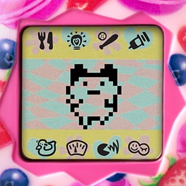 Tamagotchi - BANDAI - Original Tamagotchi - Berry Delicious - virtuellt elektroniskt husdjur med färgskärm, 3 knappar och spel