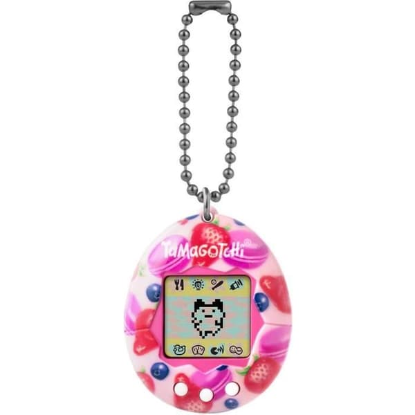 Tamagotchi - BANDAI - Original Tamagotchi - Berry Delicious - virtuellt elektroniskt husdjur med färgskärm, 3 knappar och spel