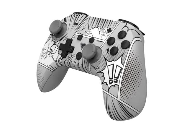 DragonShock - PopTop Manga - Kompakt trådlös Bluetooth-handkontroll för Nintendo Switch - Switch OLED - PC - Android