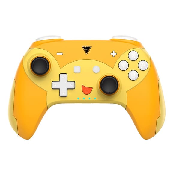 DragonShock - POPTOP COMPACT BT - Pika Compact trådlös Bluetooth-handkontroll kompatibel med Nintendo Switch - Switch Lite - Switch OLED