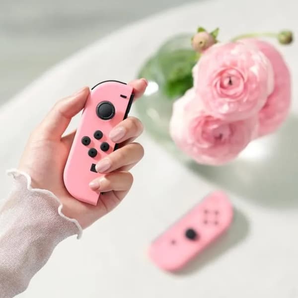 Nintendo Switch Joy-Con-par Pastellrosa