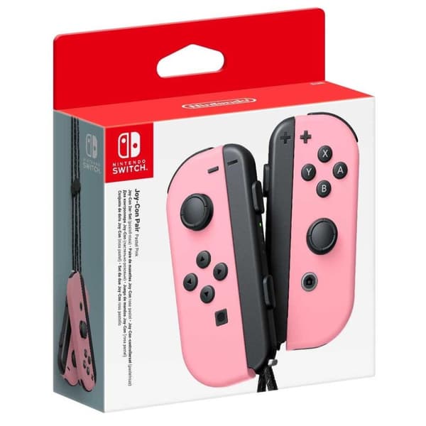 Nintendo Switch Joy-Con-par Pastellrosa