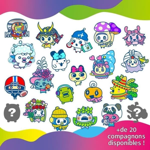 Tamagotchi Uni - Bandai - Rosa modell - Virtuellt husdjur kopplat med klockarmband